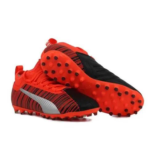 Chuteiras Puma One 5.3 MG JR Vermelho 3/3
