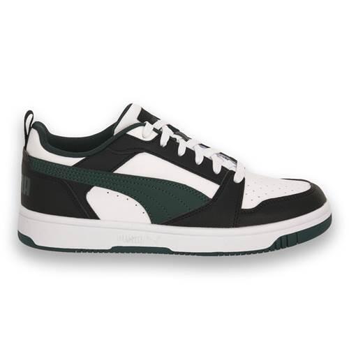Puma - rebound v6 bco/preto/verde 393833-15