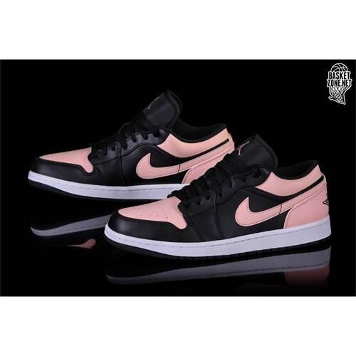 Chaussures universel hommes Nike Air Jordan 1 Retro Low Crimson Tint 3/5