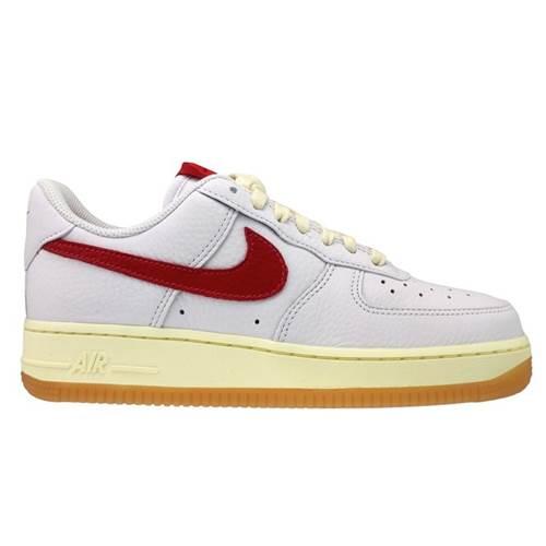 Nike - Nike Air Force 1 '07 Fn3493 100 White/gym Red-alabaster 37.5 - Baskets - Blanc|rouge - 37,5 - Decathlon