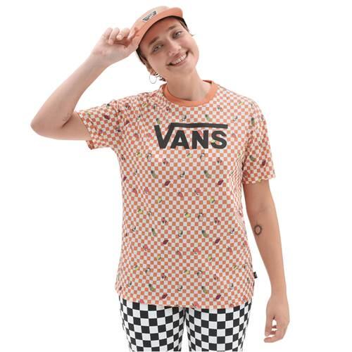 T-shirt desportiva feminina Vans Fruit Checkerboard 3/5
