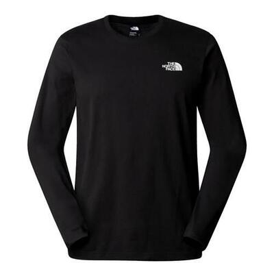 T-shirt simple dome zwart - nf0a87qnjk3