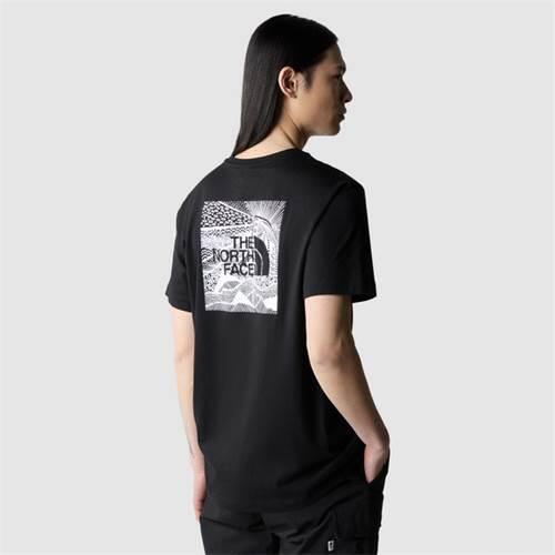 T-Shirt Hommes The North Face Box Nse Celebration noir