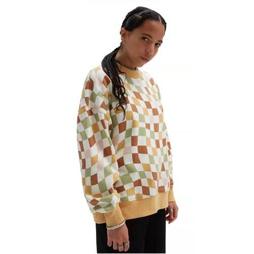 Camisola de desporto para mulher Vans Club Slouchy Crew 2/4