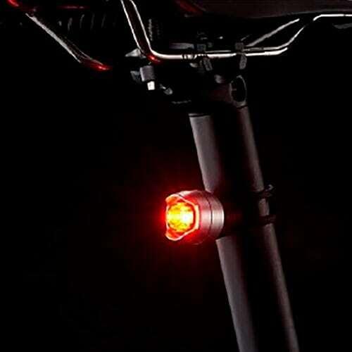 Orb Rear Battery Safety Light Polished Black 3/4