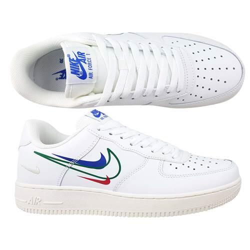 Nike Air Force 1 Low Multi Swoosh Blanc - DM9096-101_46 3/5