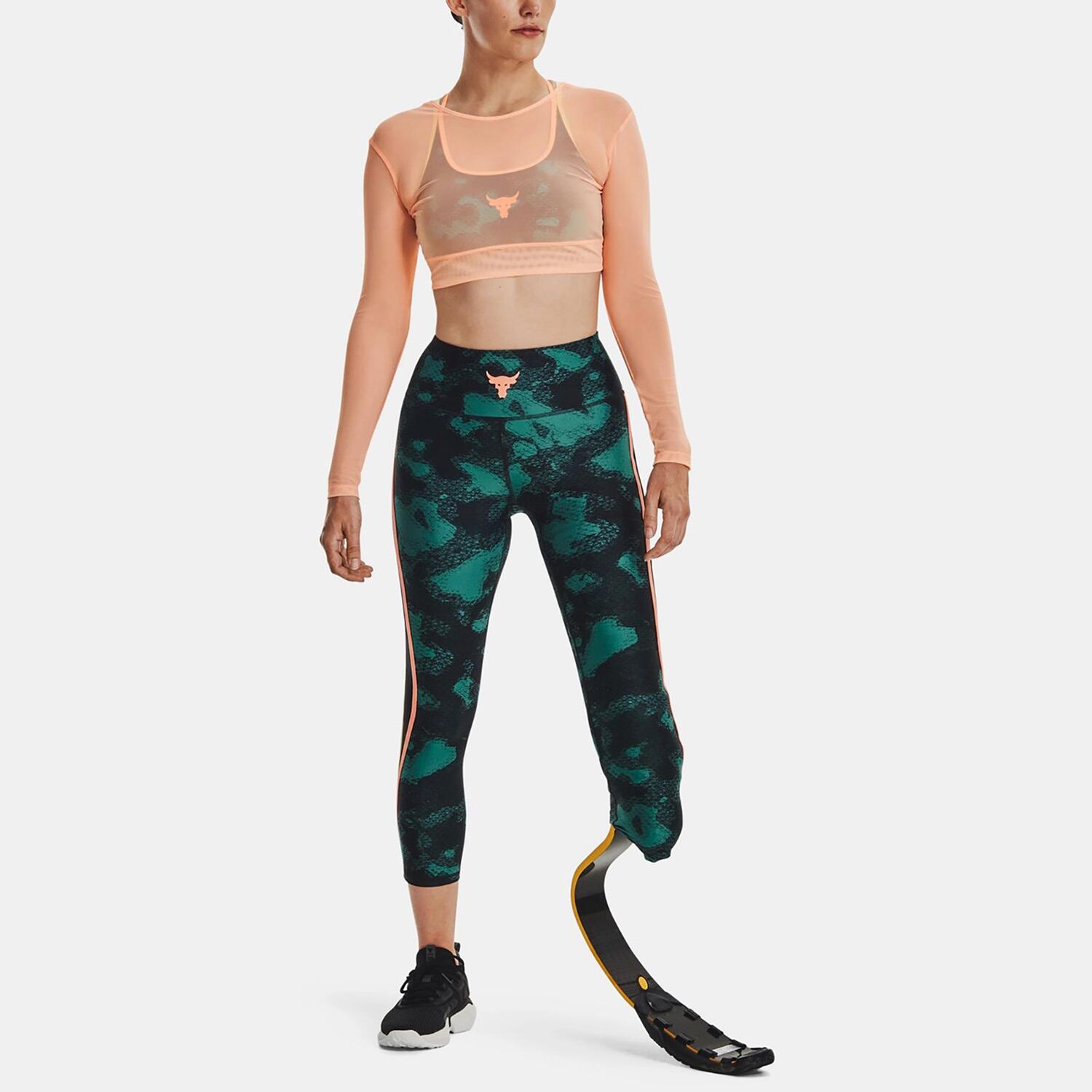 Legginsy damskie Under Armour PROJECT ROCK HeatGear ANKLE LG 3/6