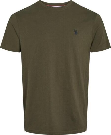 T-Shirt U.S. POLO ASSN. Arjun für Herren aus reiner Baumwolle - Grün XL