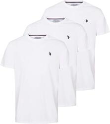 Lot de 3 T-shirts U.S. POLO ASSN. Arjun pour hommes en coton pur - Blanc XL