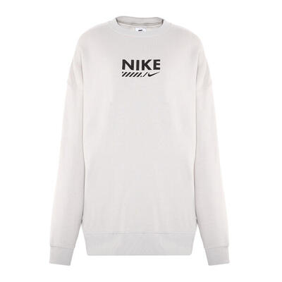 Nike sportswear oversized damessweatshirt met ronde hals