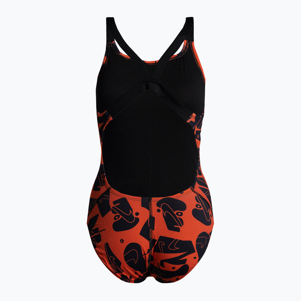 Strój pływacki jednoczęściowy damski Nike Multiple Print Fastback