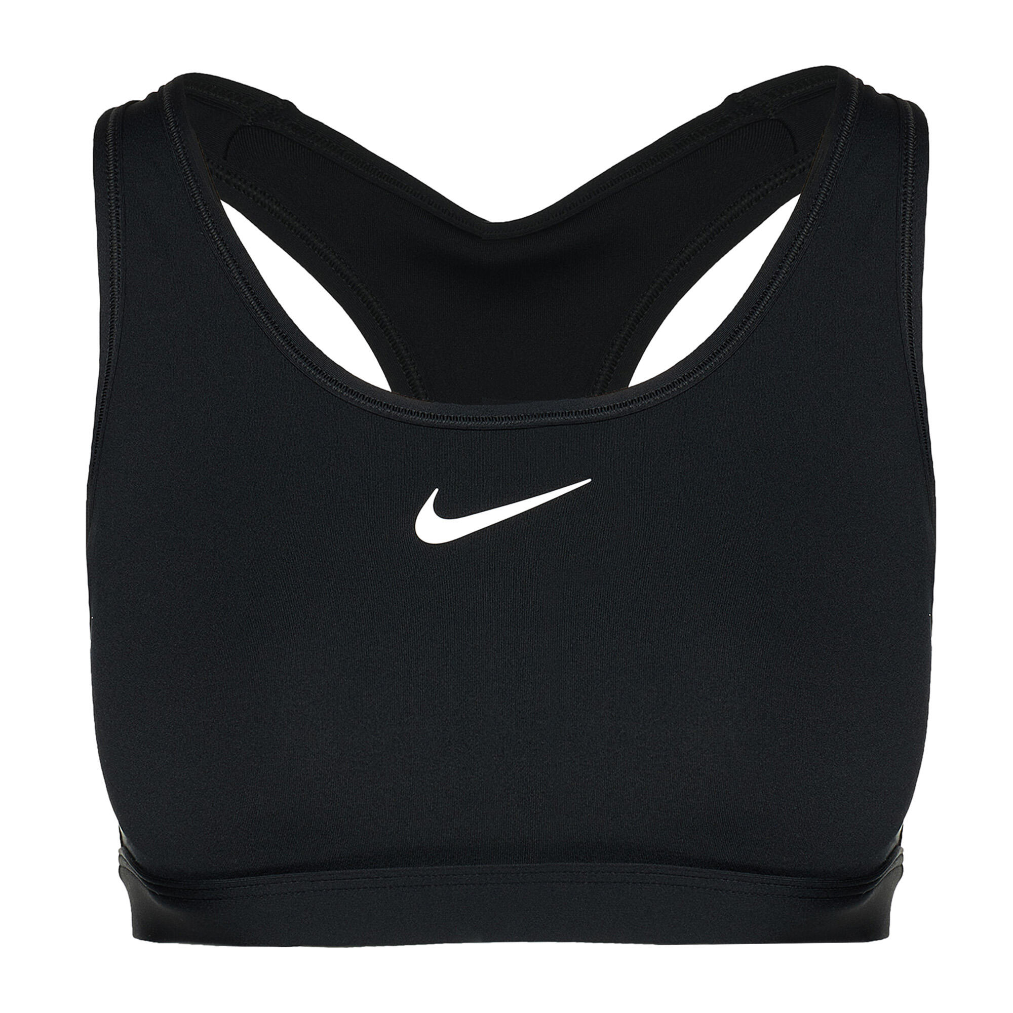 NIKE Nike Swoosh Trainings-BH mit mittlerem Halt