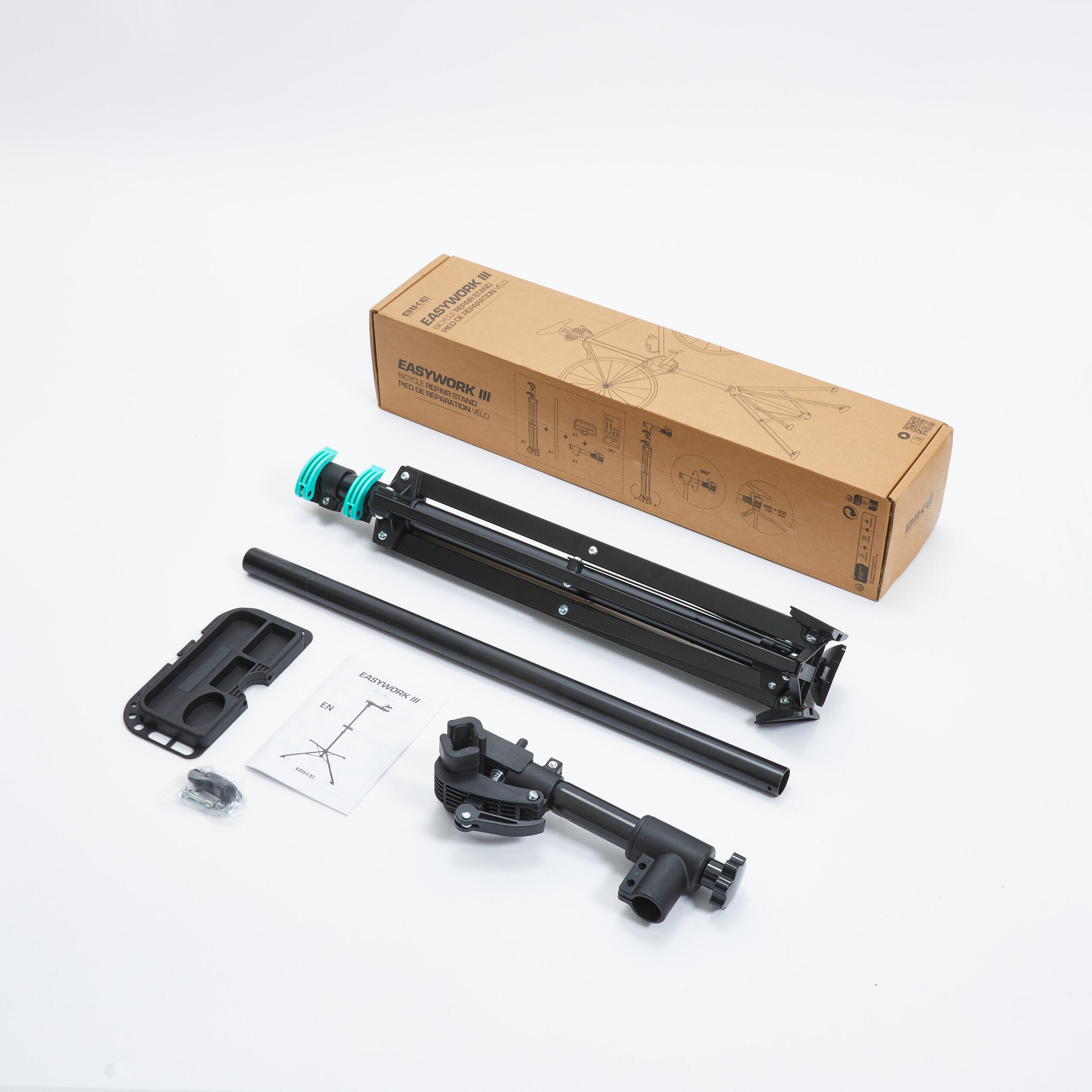 Seconde vie PIED D'ATELIER VELO PLIABLE EASYWORK III NOIR 4/4