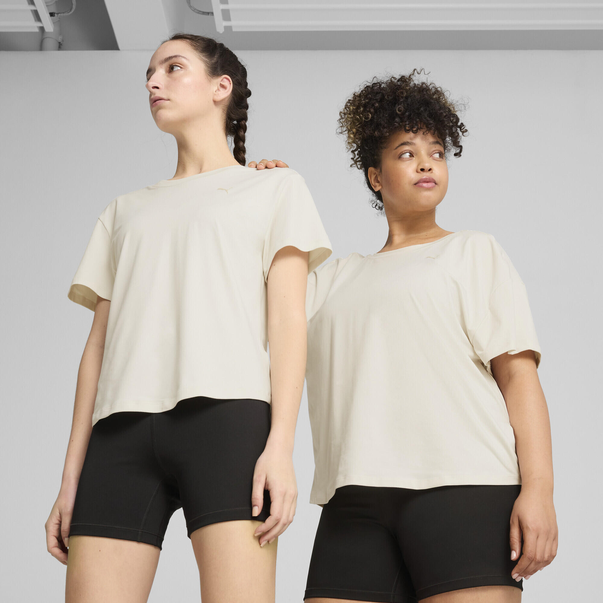Camiseta Caminhada Mulher Cloudspun PUMA Alpine Snow White 2/7