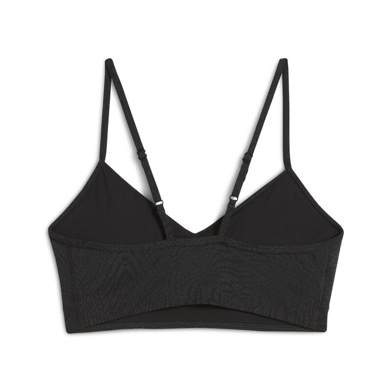 Bustier Fitness Femei Cloudspun AOP PUMA Black