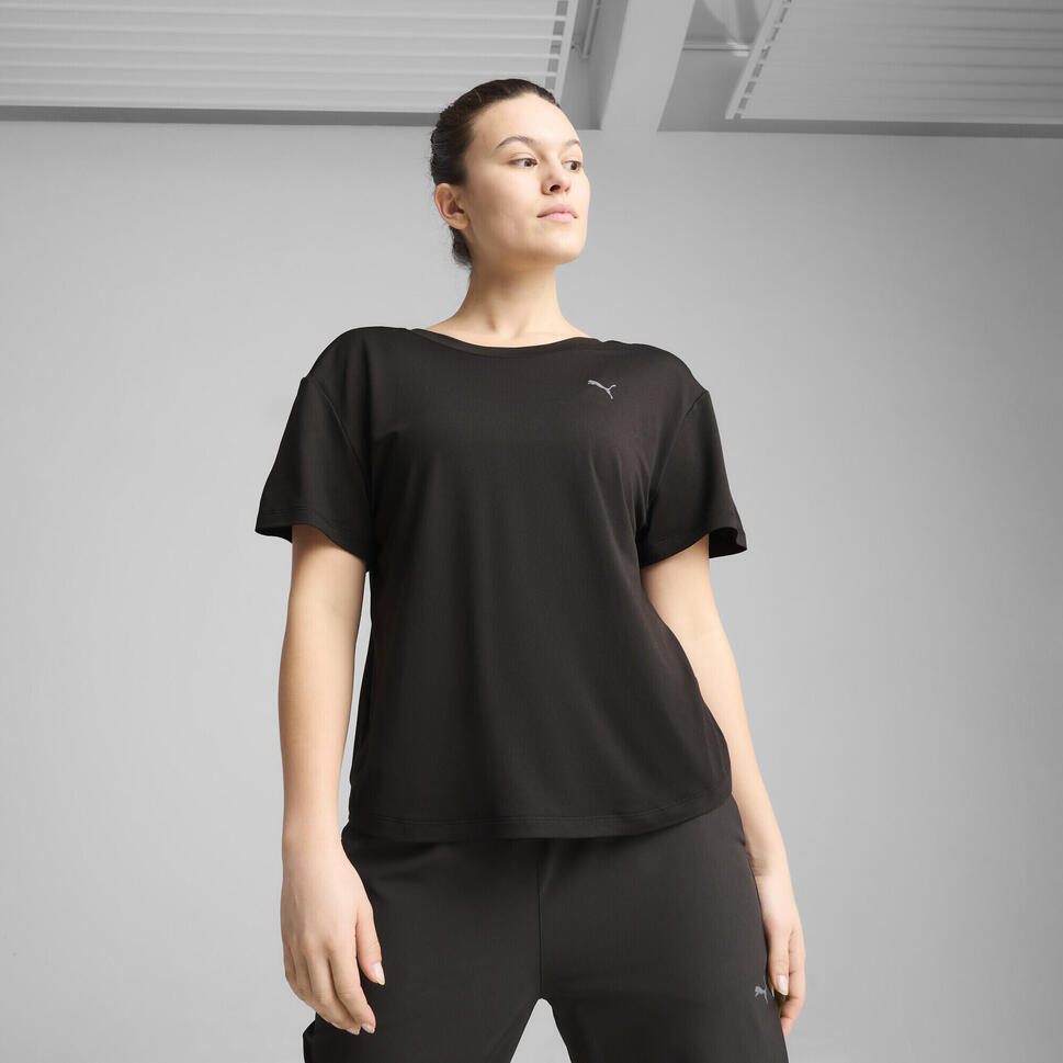 Damska luźna koszulka MOVE CLOUDSPUN PUMA Black