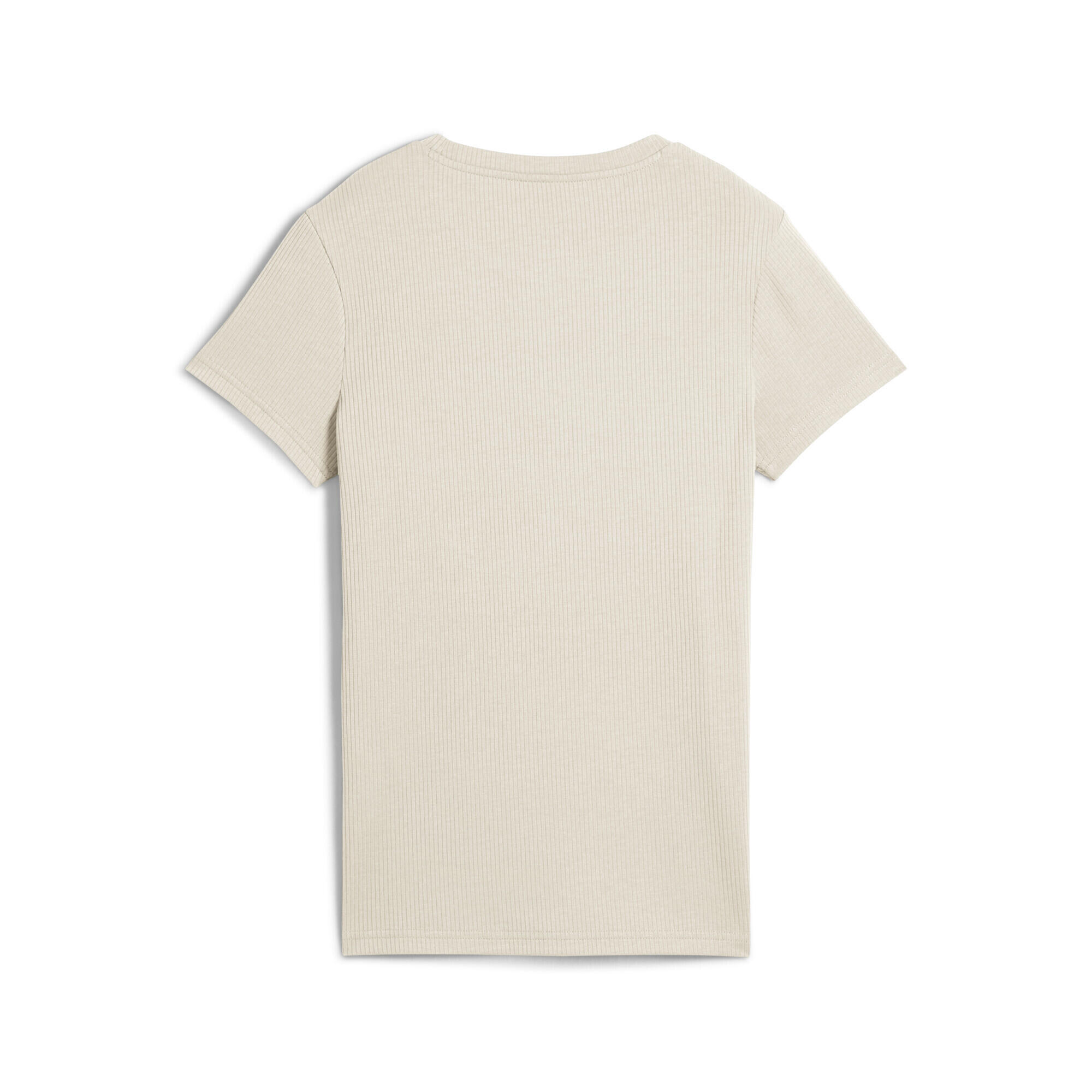 T-shirt côtelé ESS ELEVATED Femme PUMA Alpine Snow White 6/7