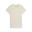 Tricou Mers Femei Ess Elevated Geripptes PUMA Alpine Snow White