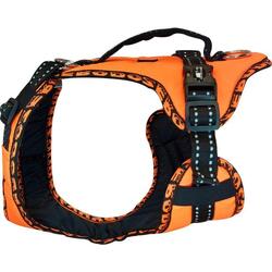 Harnais de course avec chien ZeroDC Easy Peasy, orange, taille S
