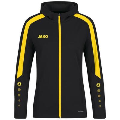 Dames trainingsjas met kap jako power