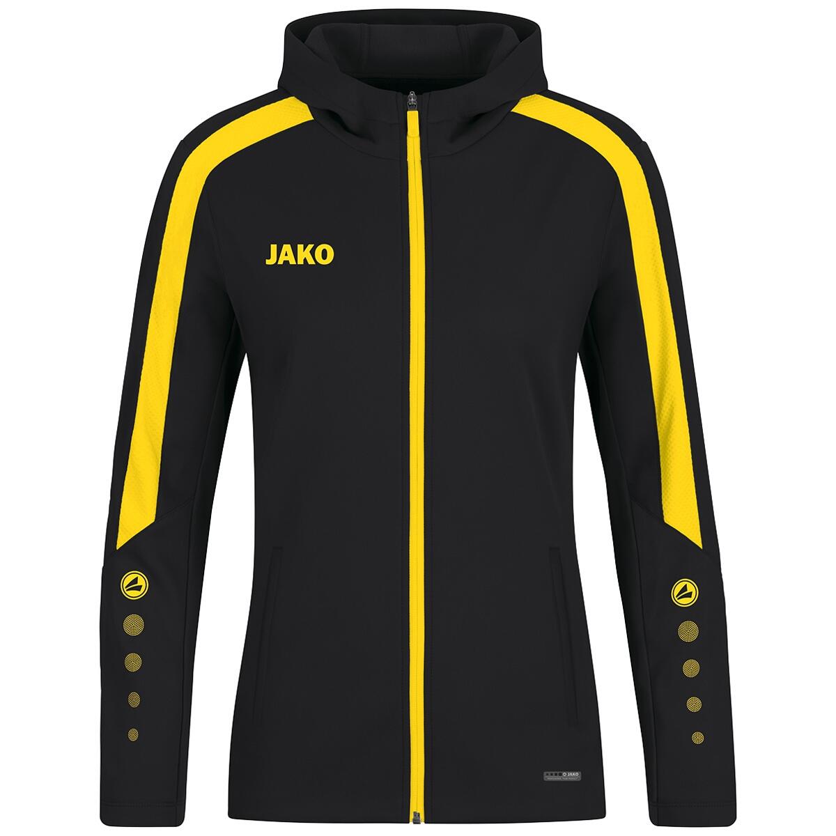 Jako - Veste De Survêtement À Capuche Enfant Jako Power - Veste - Jaune|noir - Decathlon
