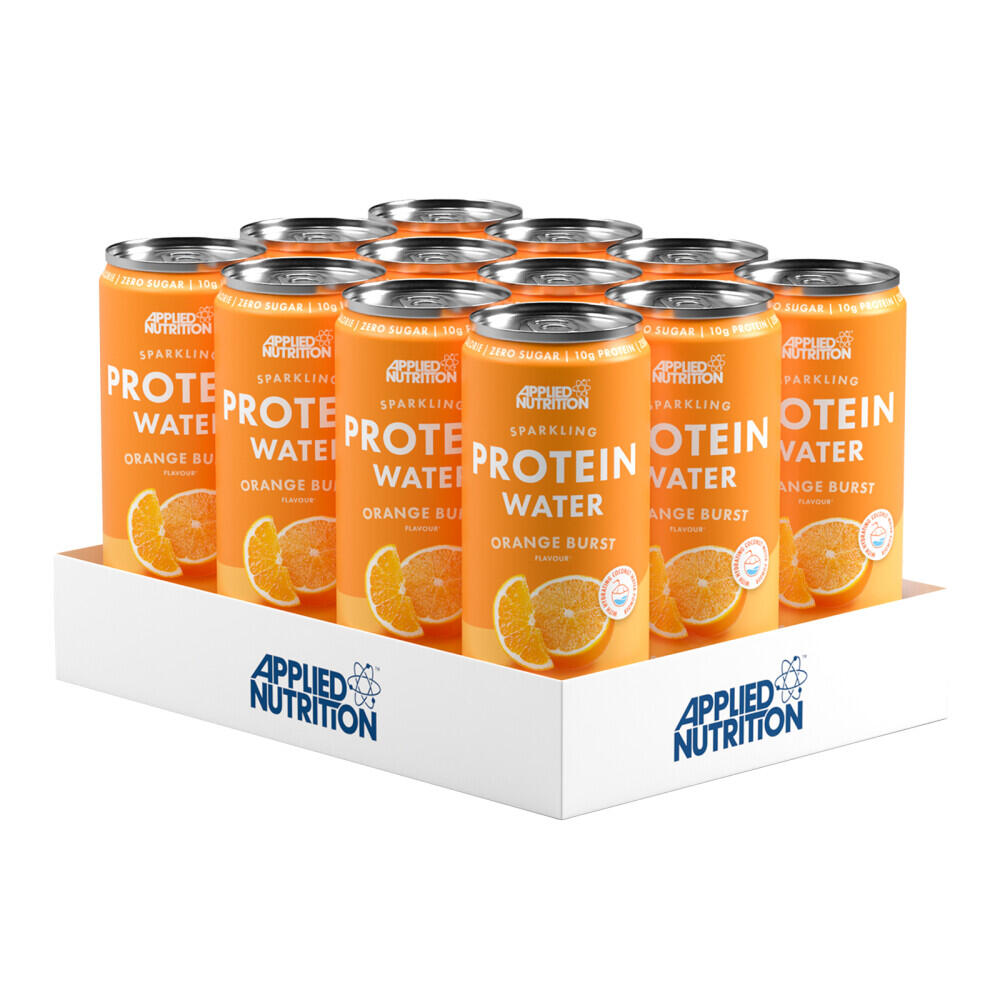Applied Nutrition - Boissons Protéinées - Sparkling Protein Water - Eclats D'Orange - Eau Protéinée - Decathlon