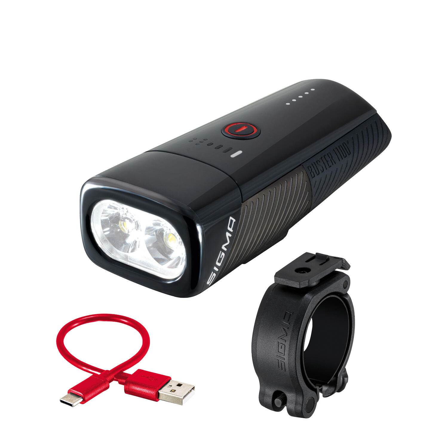 BUSTER 1100 FL - FAROL DIANTEIRO POTENTE DE 1100 LÚMENS PARA BICICLETAS 7/8