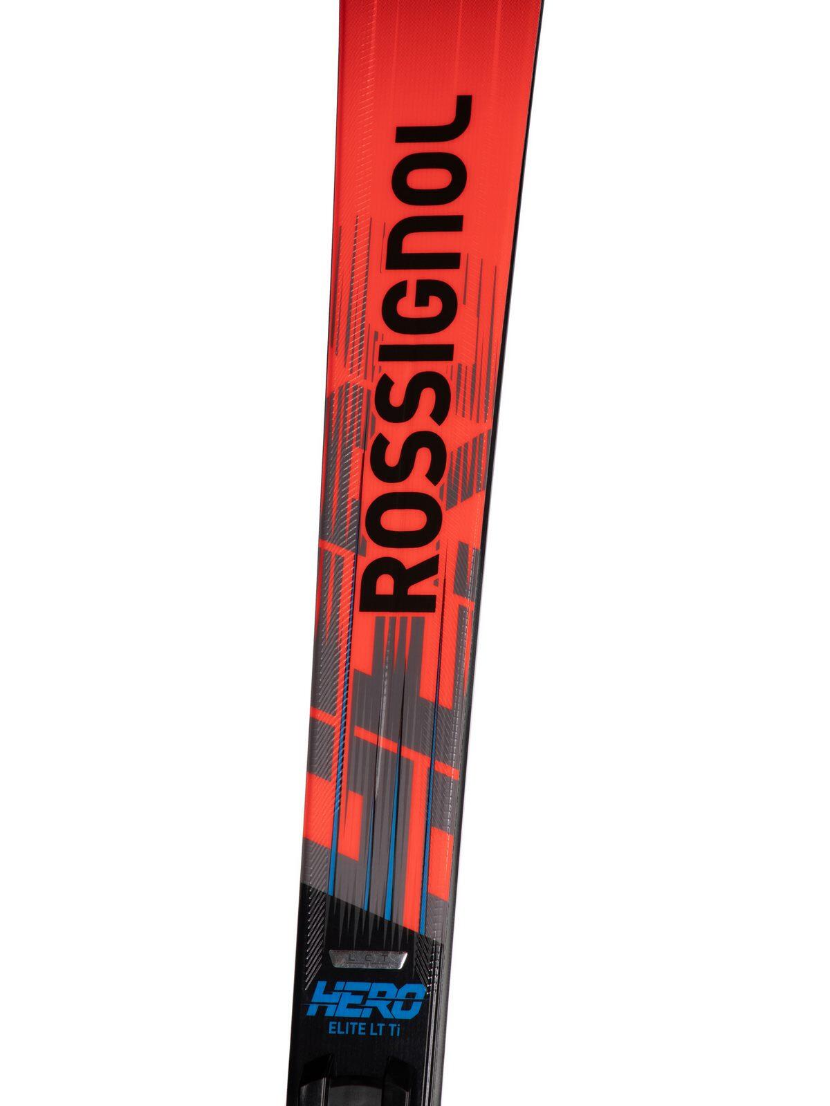 Pacchetto sci Rossignol Hero Elite Lt Ti Konect + attacchi Nx 12 Konect Gw Red 4/5