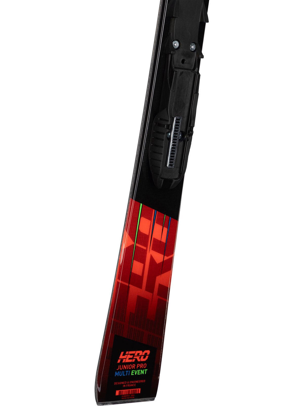 Pack Ski Hero Pro Multi Event Kid X + Fixations Kid 4 Gw Garçon 4/5
