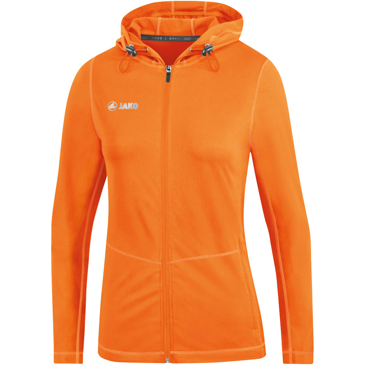 Jako - Veste Jako Femme À Capuche Run 2.0 - Blouson - Orange - 36 Xs - Decathlon
