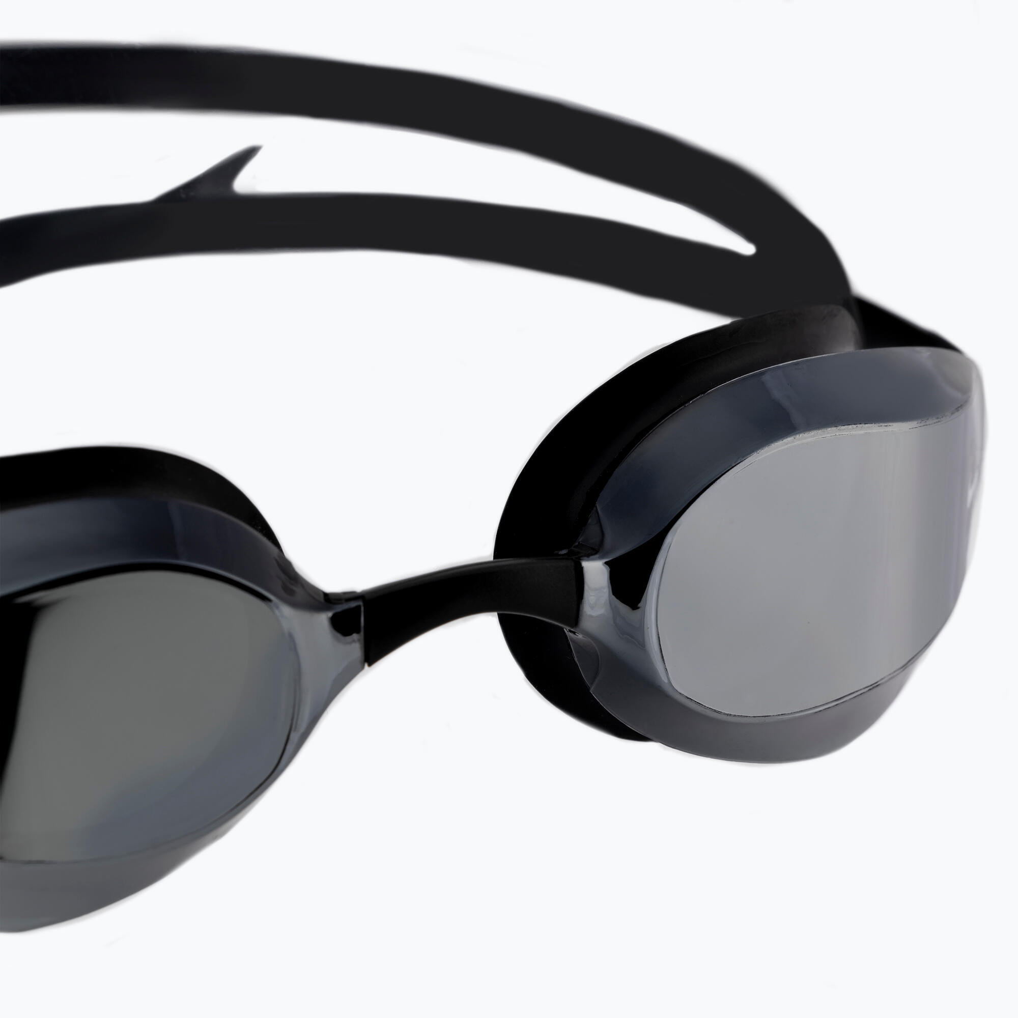 Óculos de proteção Nike Vapor Mirrored - Preto/Prateado 4/5