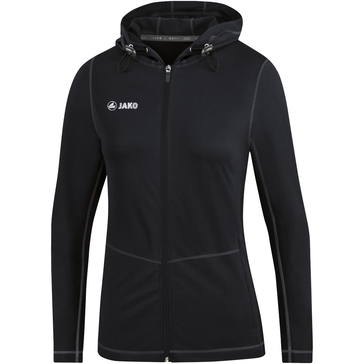 Jako - Veste Jako Femme À Capuche Run 2.0 - Blouson - Noir - 34 2xs - Decathlon