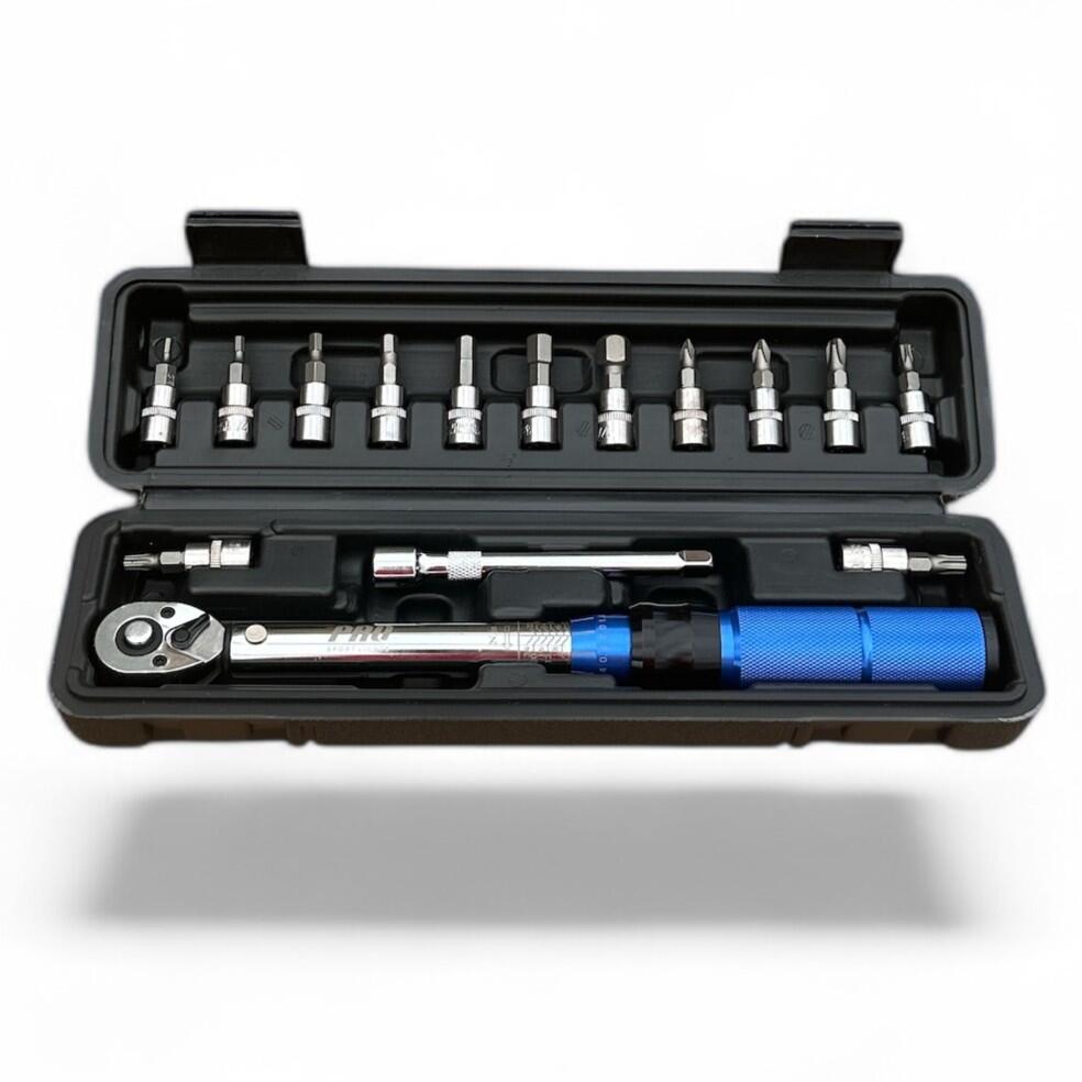 Torque wrench Bicycle tool 1/4 - Bicycle 2/24Nm - Torque wrench