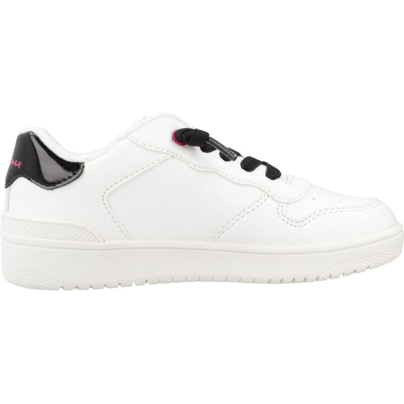 Pantofi Sport Geox Model J Washiba Girl Culoare Alb