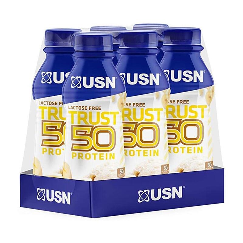 Boissons Protéinées | Pack Trust Protein Fuel 50 (6x500ml) | Banane
