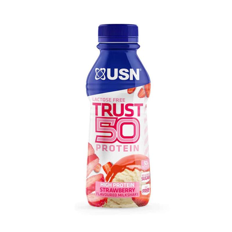 Boissons Protéinées | Pack Trust Protein Fuel 50 (6x500ml) | Fraise