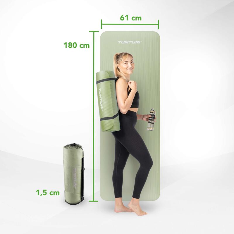 Tapis d'exercice Fitness - Tapis de Gymnastique - yoga et pilates