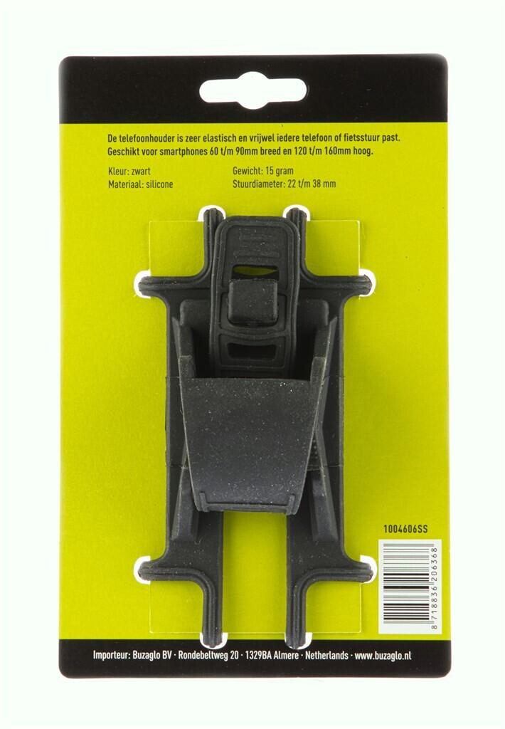 Soporte de teléfono versátil Mirage Silicone cero-Six para bicicletas 3/4
