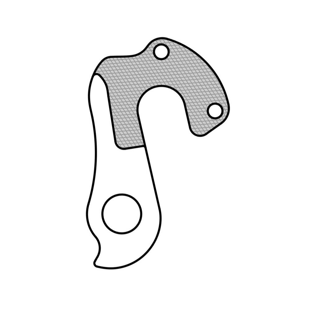 Patte derailleur alu  adaptable    cadre bh (gh - 243) 5/6
