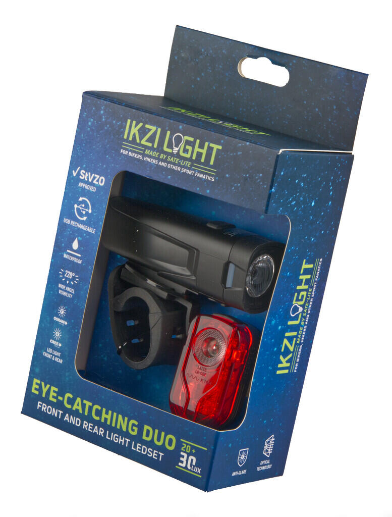 Set de iluminación Ikzilight USB Sate-Lite LED Duo llamativo 2/4