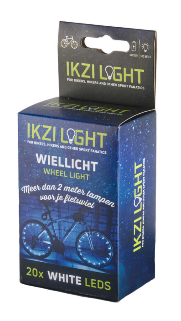 Ikzi Ikzilight tira LED para raios 2,2 m, 20 LEDs brancas 3/4