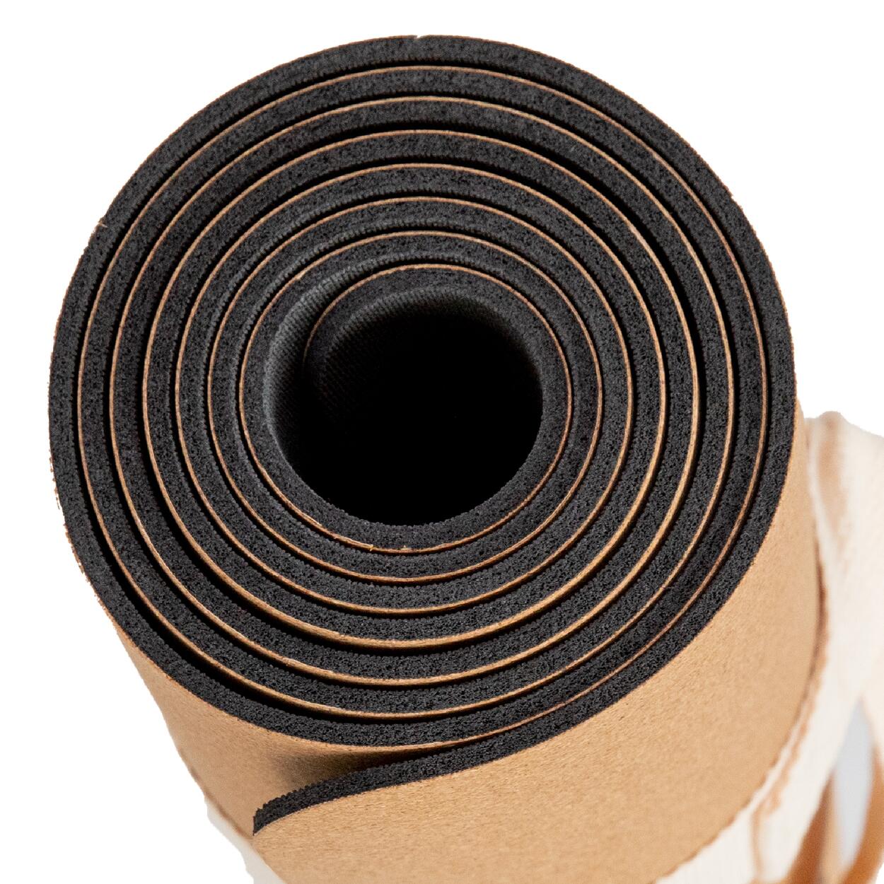 Kork Yogamatte | aus Kork & Naturkautschuk | LOTUS Design 4/6