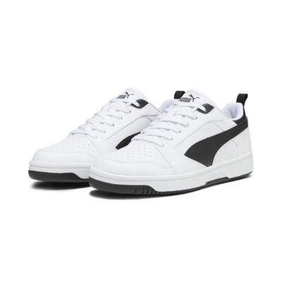 Zapatillas Rebound V6 Low PUMA White Black Ice Coffee Beige