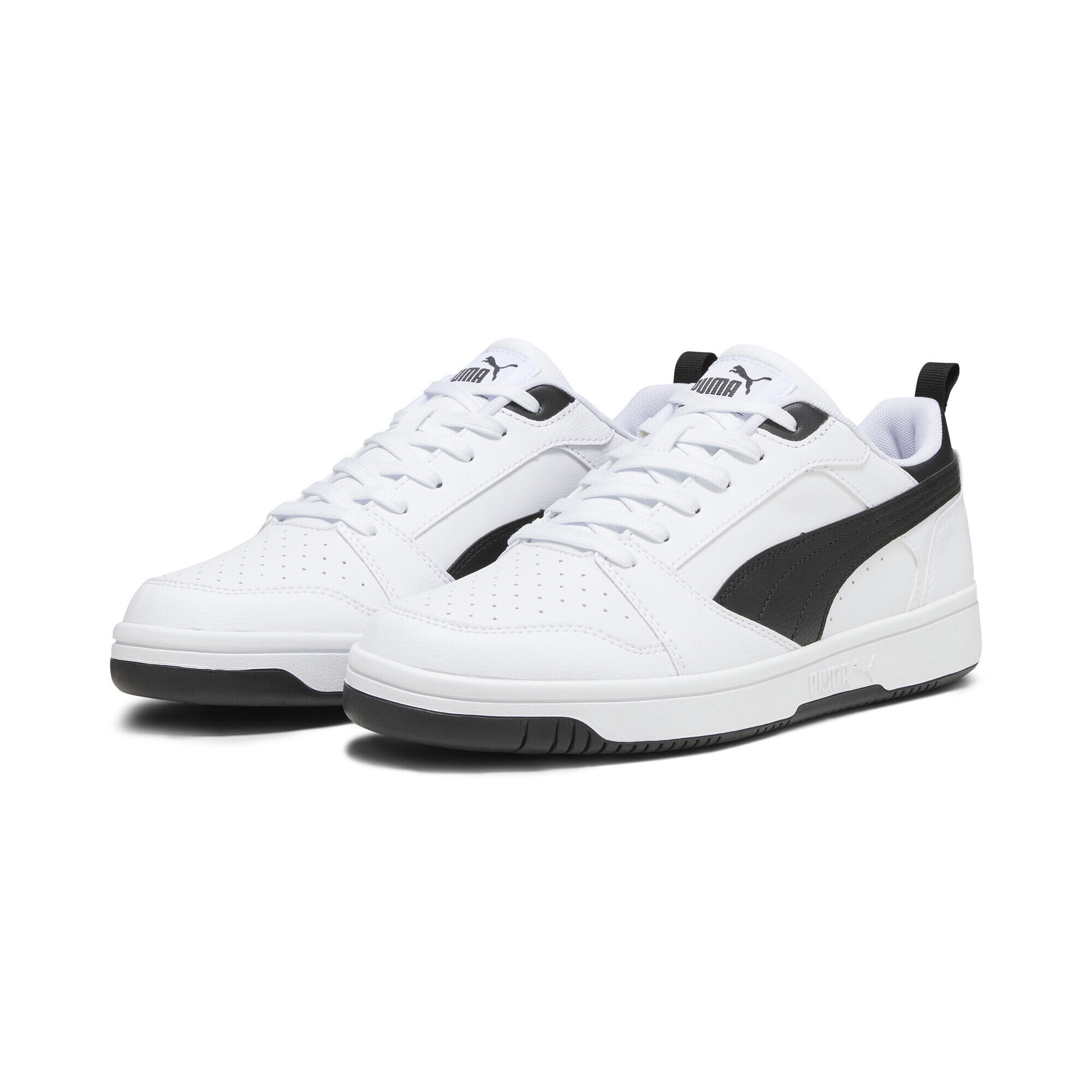 Puma - Sneakers Rebound V6 Low Puma - Chaussures De Sport - Blanc|noir - 46 - Decathlon