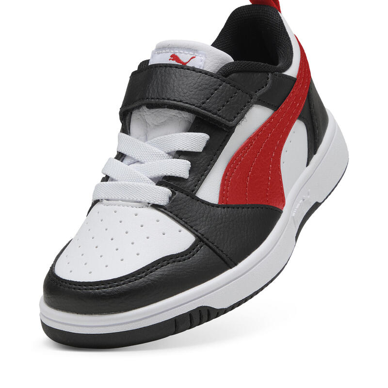 Dětské tenisky Puma Rebound V6 Lo PUMA White For All Time Red Black