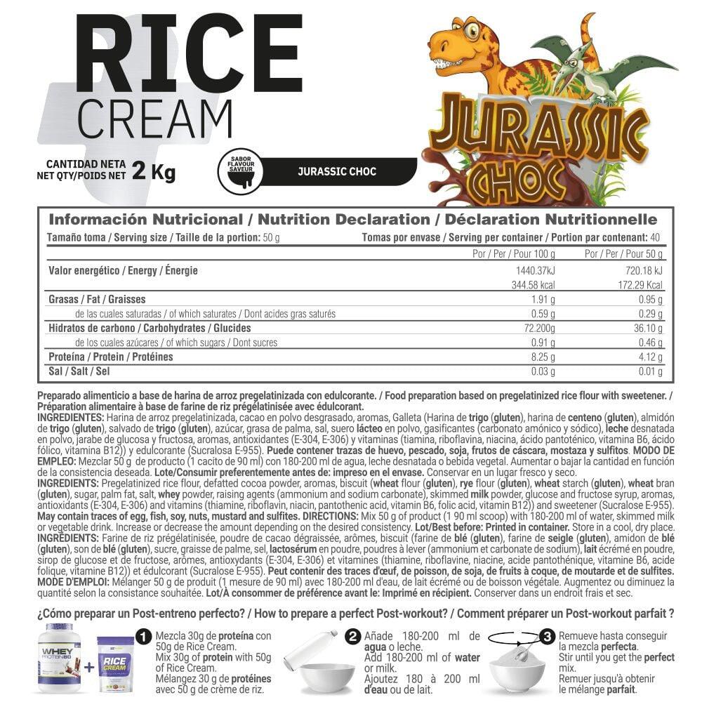 Rice cream - 2kg Jurassique Choc de MASmusculo 4/4