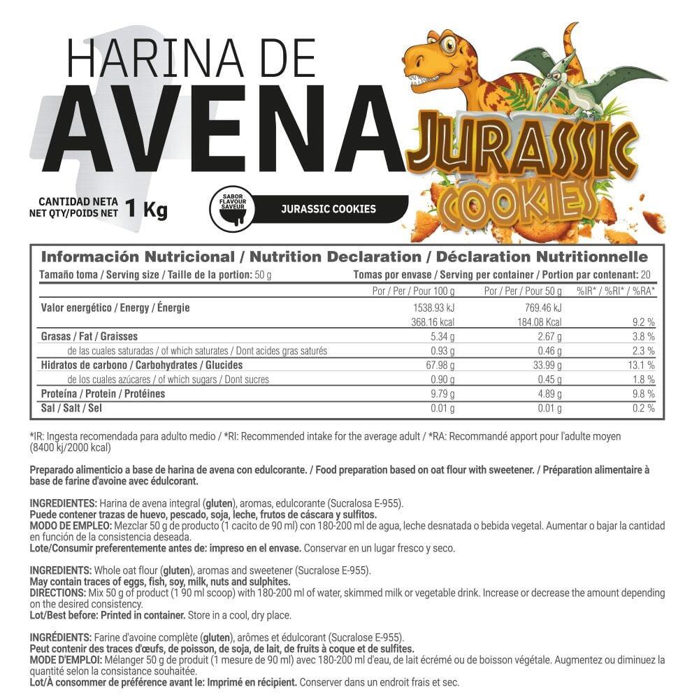 Oat meal - 1kg Cookies jurassiques de MASmusculo 6/6