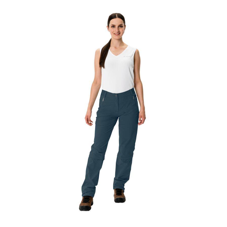 Vrouwen zip-off broek VAUDE Farley Stretch Capri III 3/6