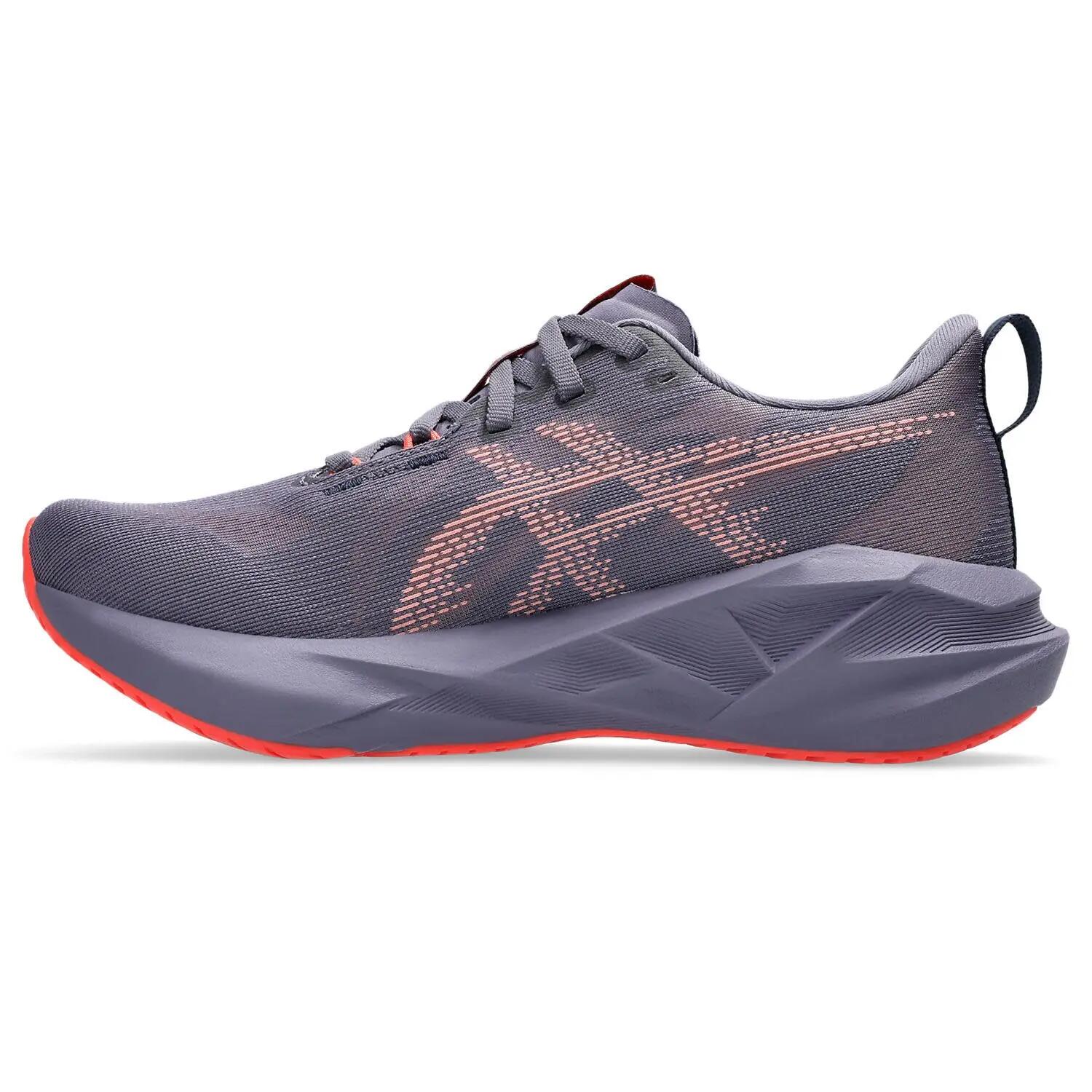Calcado De Corrida Mulher - ASICS Novablast 5 W - Greyish Purple/Coral 3/7