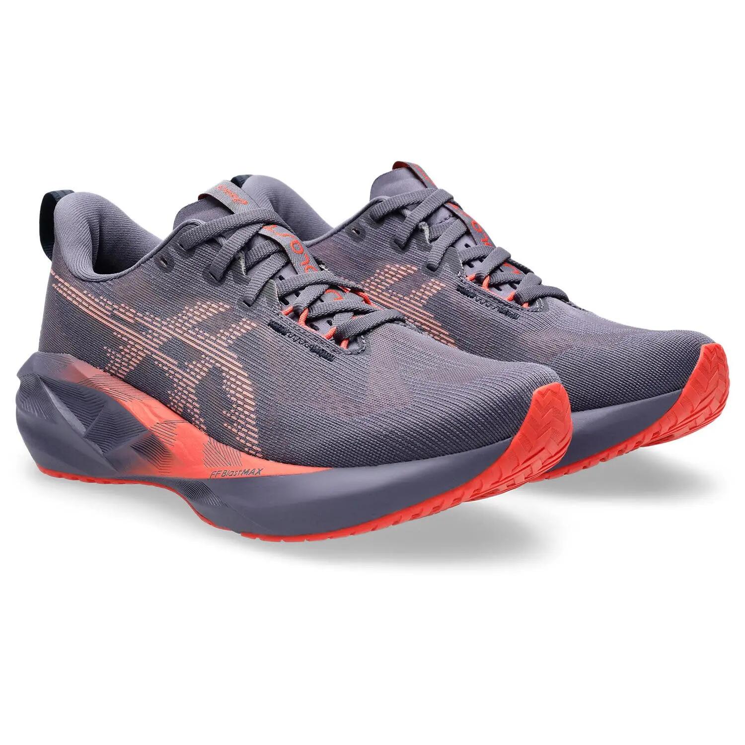 Calcado De Corrida Mulher - ASICS Novablast 5 W - Greyish Purple/Coral 2/7